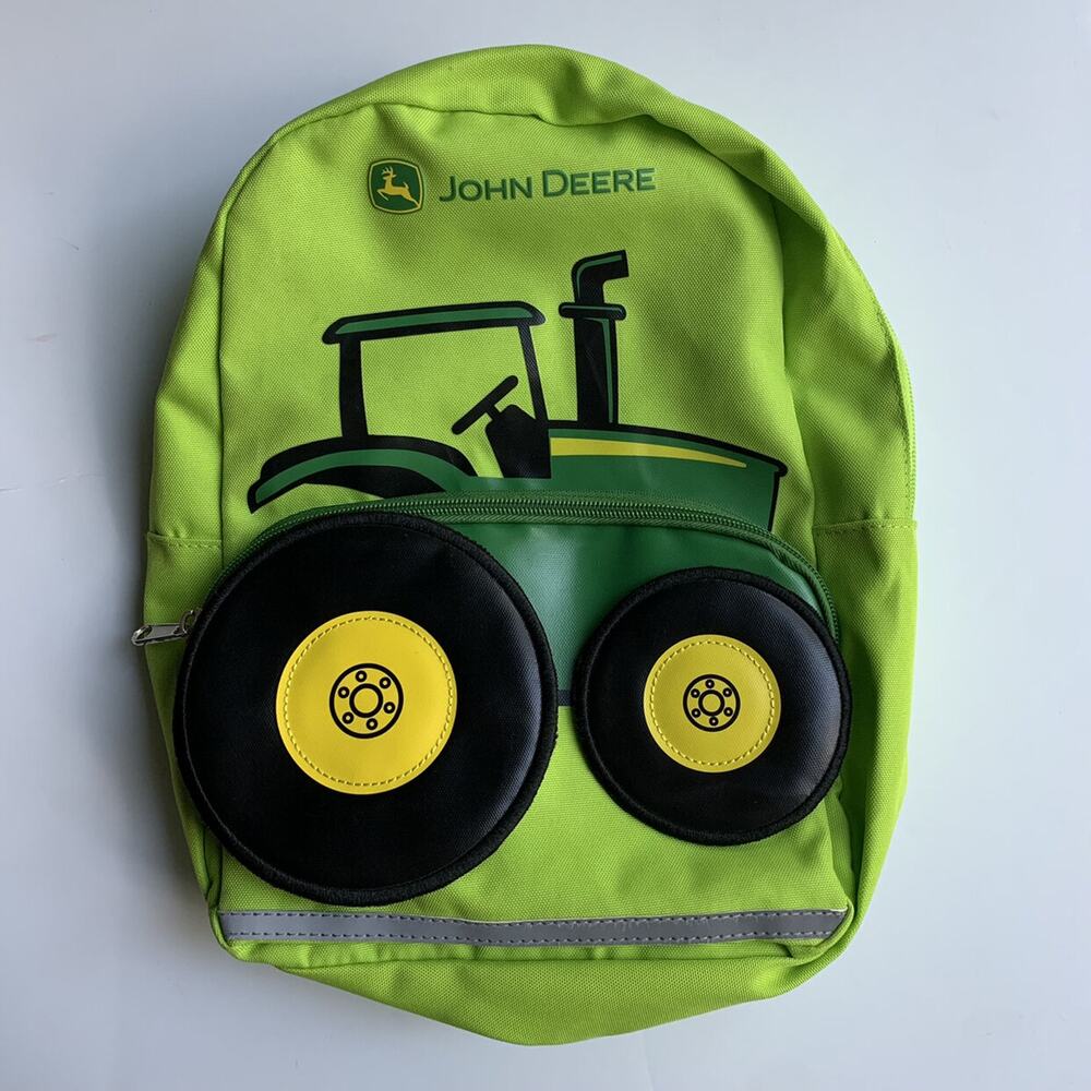 John Deere Tractor Toddler Backpack